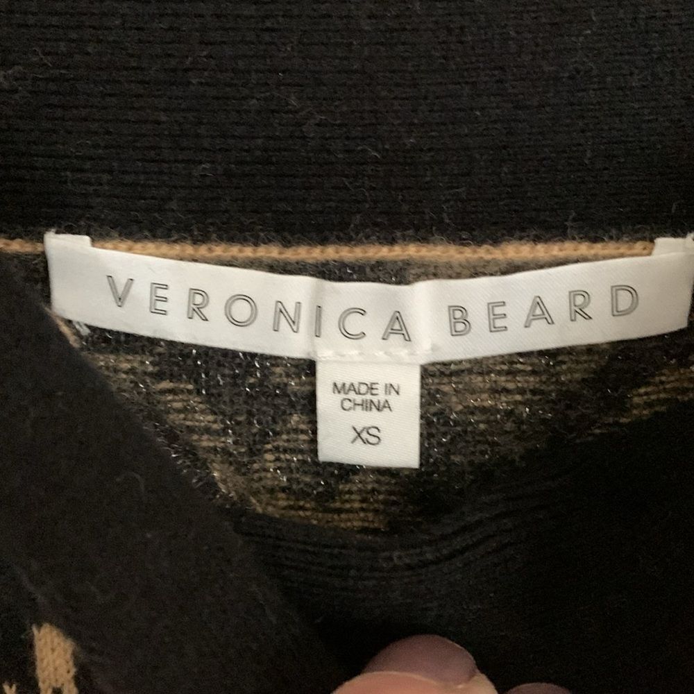 Veronica Beard Bethel leopard print wool pencil skirt - Picture 7 of 9